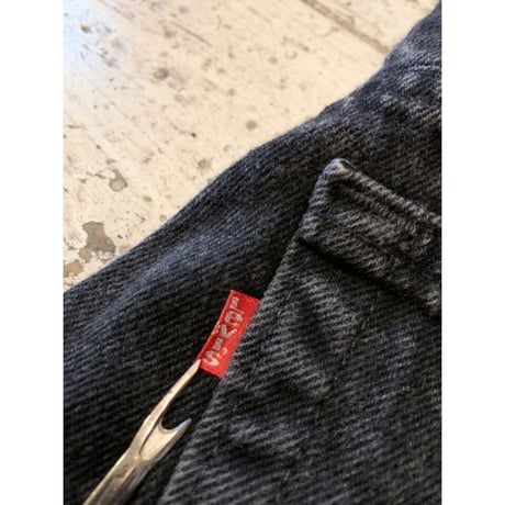 90s Levi's 560 BLACK DENIM Short's PANTS MADE IN USA 🇺🇸 Size W32
