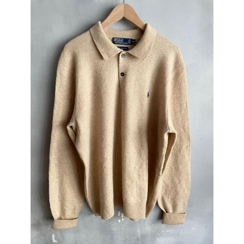 90s Ralph Lauren LAMBS WOOL KNIT SWEATER Size X