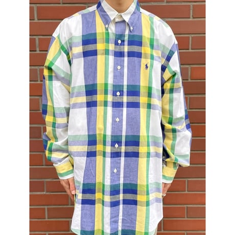 90s Ralph Lauren B/D "BIG SHIRT" Size M