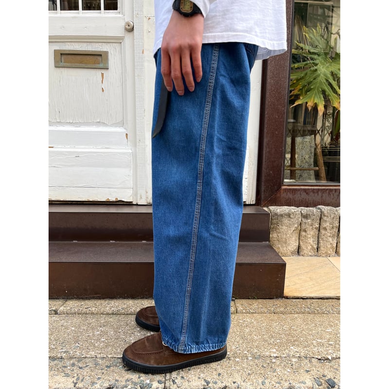 70s RED CAMEL DENIM PAINTER PANTS Size W33L28 |