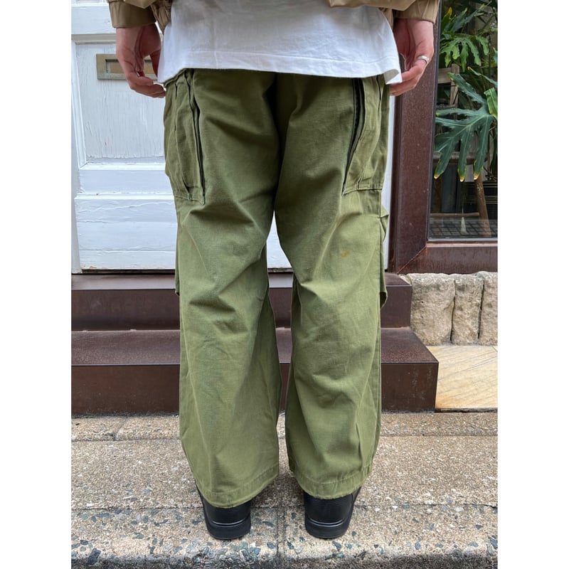 m65カーゴパンツUSARMY 1972年 1972年【M-65】FIELD PANTS アメリカ軍実物本物フィールドパンツ