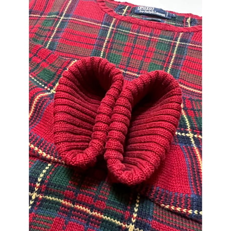 90s Ralph Lauren COTTON KNIT  Size L