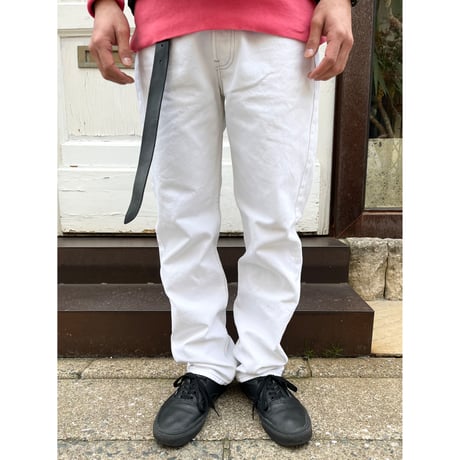 90s Levi’s 501 WHITE DENIM PANTS MADE IN USA 🇺🇸 Size W31L30→W30L29
