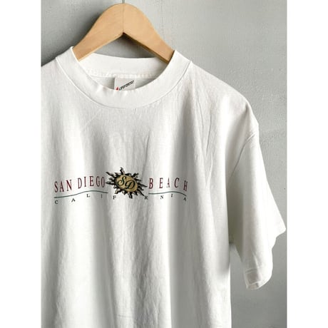 90s SANDIEGO BEACH Tee MADE IN USA 🇺🇸 Size L