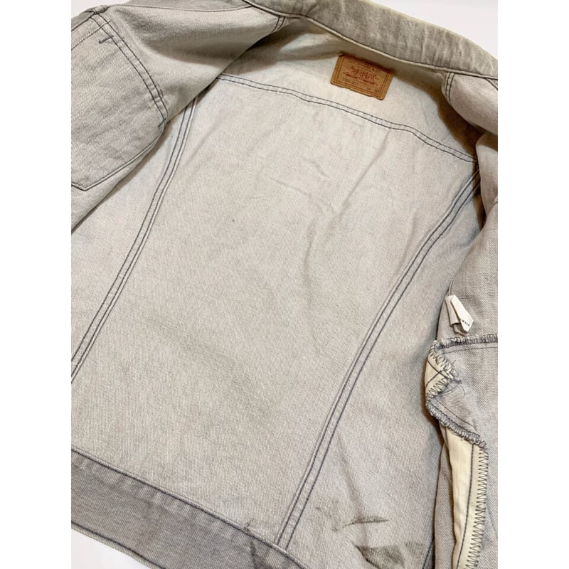 80s Levi's 70506 GRAY DENIM JACKET MADE IN USA