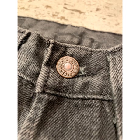80s Levi’s 501-0660 BLACK DENIM PANTS MADE IN USA 🇺🇸 Size W31L30→W30L29