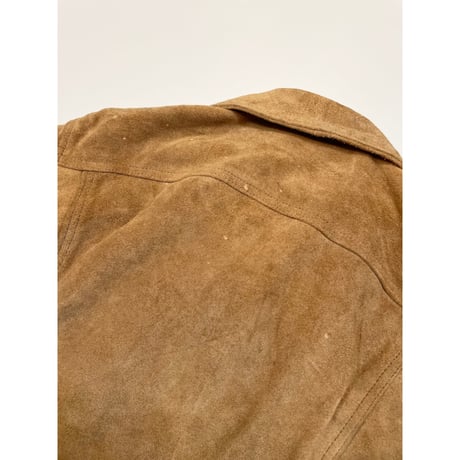 60s Levi’s "3rd TYPE" SUEDE TRACKER JACKET Size 38程