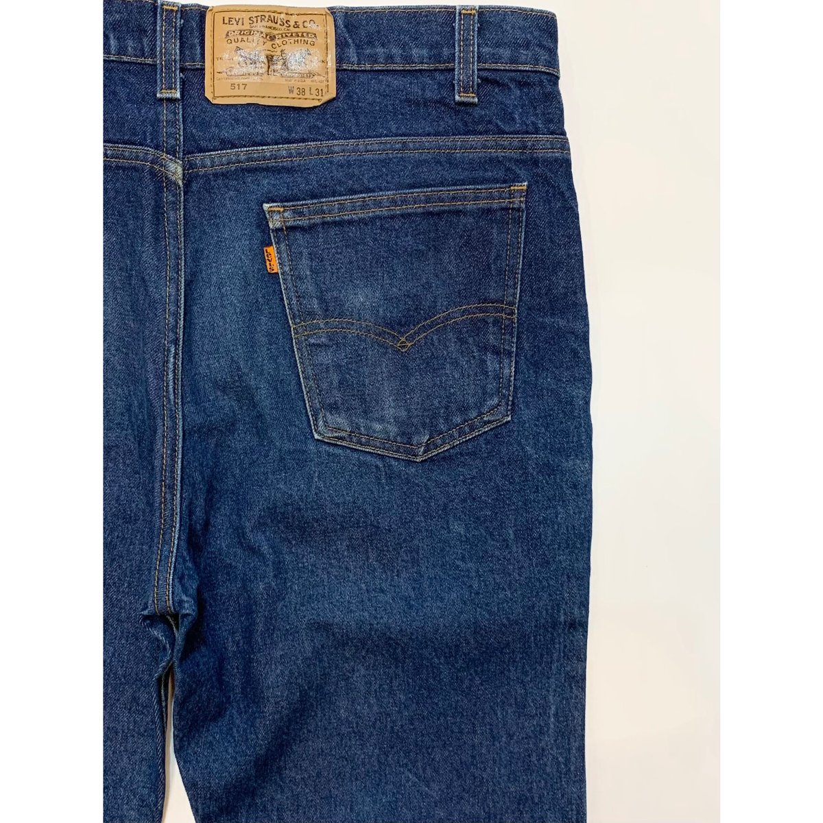 Levi's 517 Boot Cut デニム W31 L34 Levi's Denim Jeans 517 Bootcut Black Cotton W31 L34 Bottoms