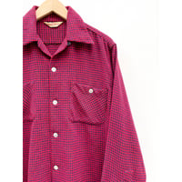 〜50s Unknown OPENCOLLAR SHIRT Size M