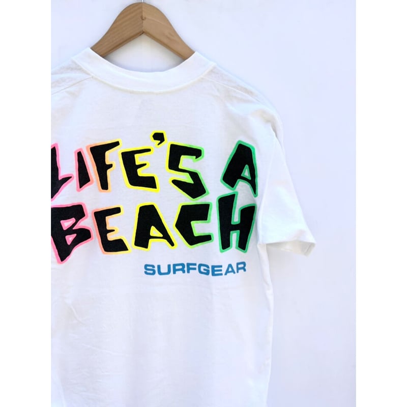 80s LIFE'S A BEACH Tee MADE IN USA 🇺🇸 Size L | 80s LIFE'S A BEACH Tee MADE IN USA 🇺🇸 Size L |