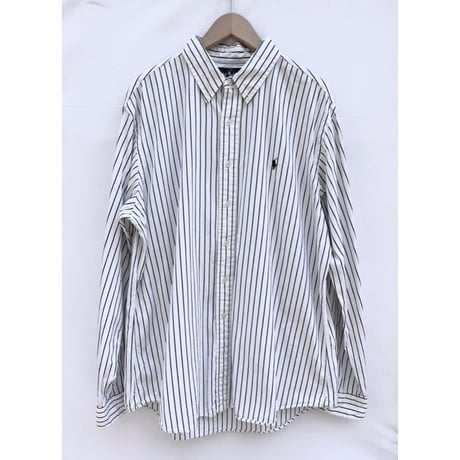 90s Ralph Lauren "CUSTOM FIT" B/D SHIRT Size XL