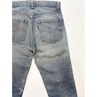 80s Levi’s 505 "Black Bartack" DENIM PANTS MADE IN USA 🇺🇸 Size W31L31→W30L29