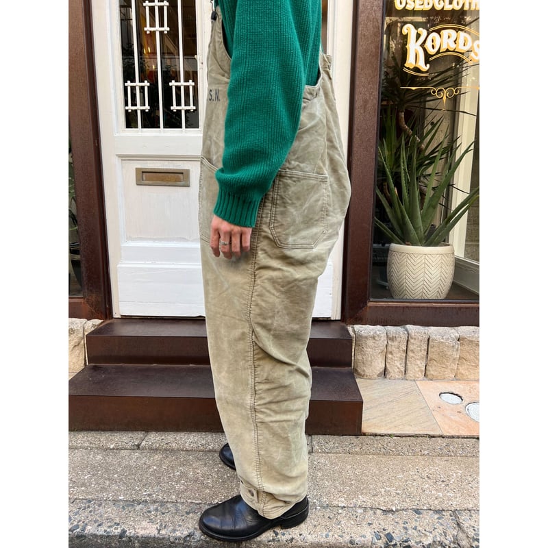 40s US NAVY N-1DECK PANTS Size LARGE | KORDS