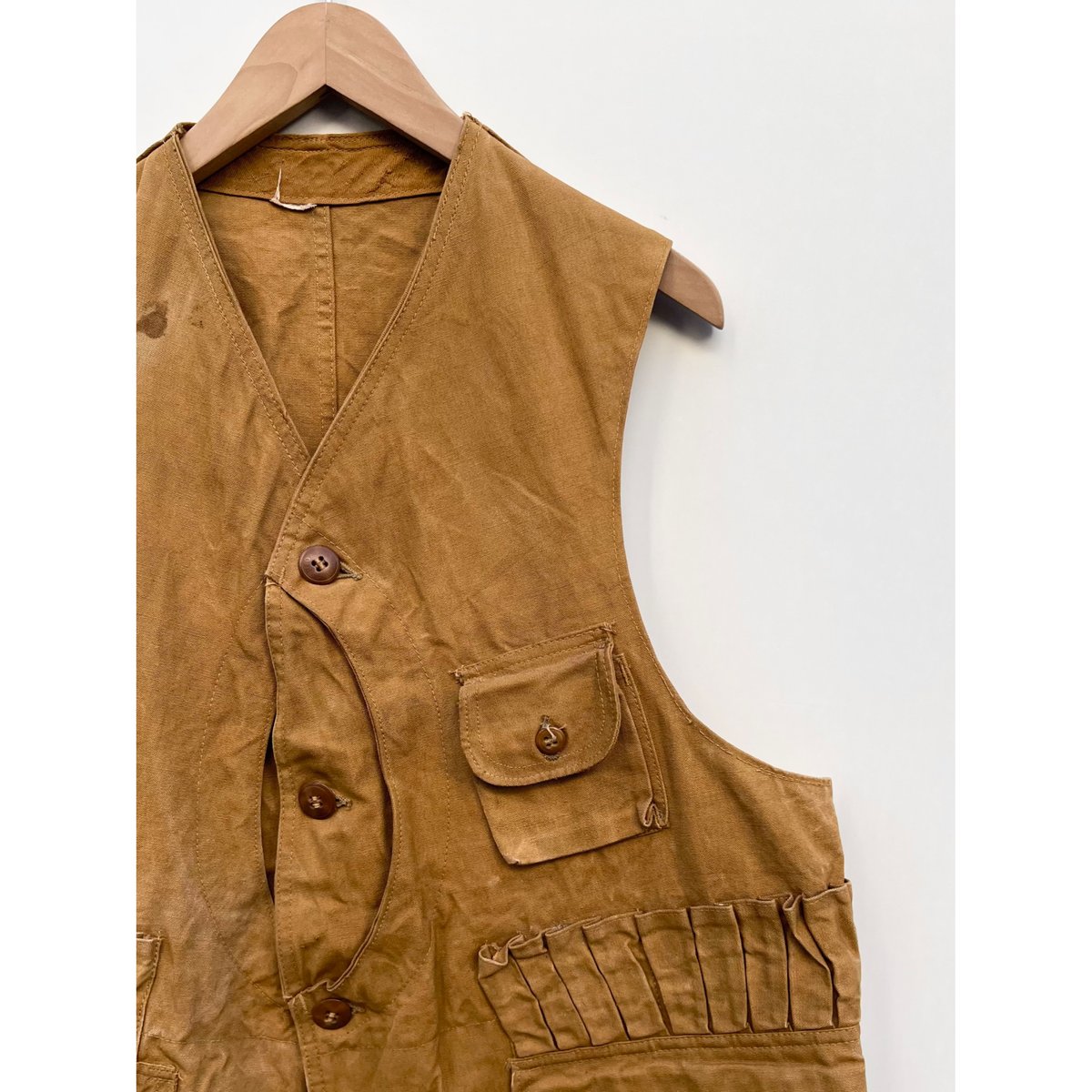 50s ハーフムーン ハンティングベスト Deadstock 40s〜50s FisHunTex by Red Head Half Moon Hunting Vest