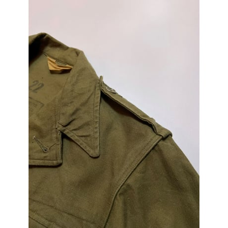 50s FRENCH ARMY M-47 FIELD JACKET "EARLY MODEL" Size 22(L程)