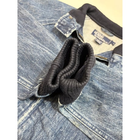 90s Ralph Lauren DENIM HARRINGTON JACKET Size M