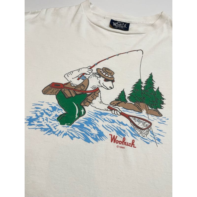 80s WOOLRICH SHEEP ART Tee MADE IN USA 🇺🇸 Size