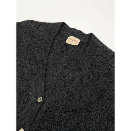 60s darlene "BLACK" MOHAIR CARDIGAN Size M程