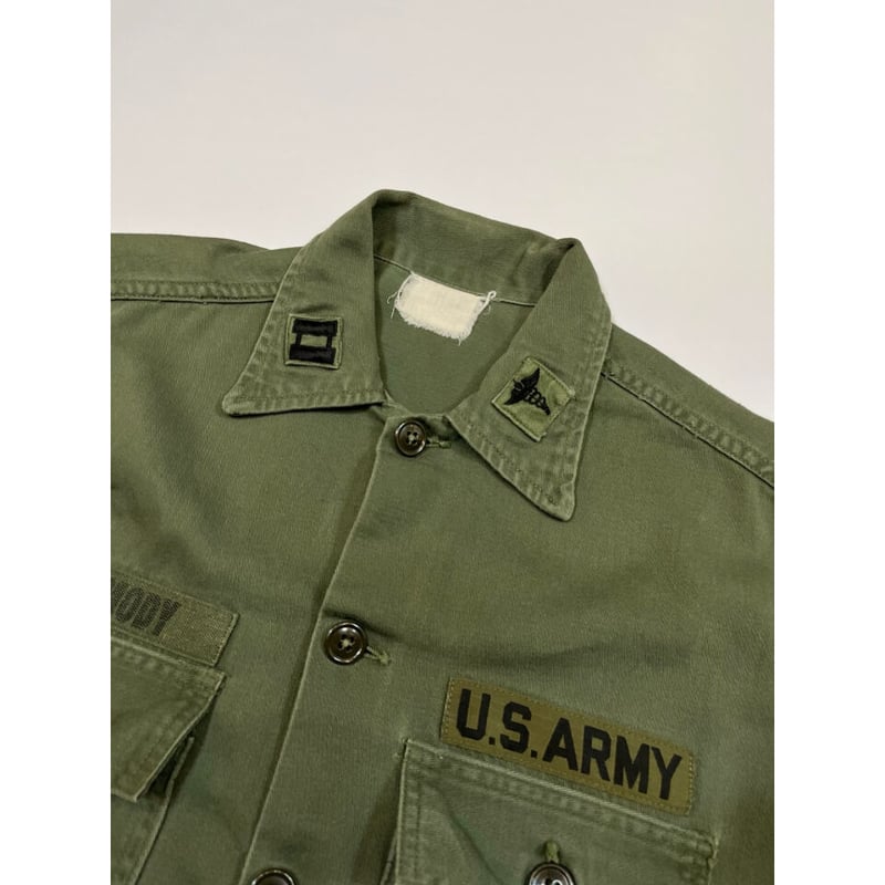 U.S. ARMY OG-107ユーティリティシャツ 1st 50's Vintage US Army Utility Shirt OG-107 1st Model – Vinson