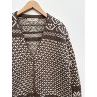 80s BROOKS BROTHERS SHETLAND WOOL KNIT MADE IN