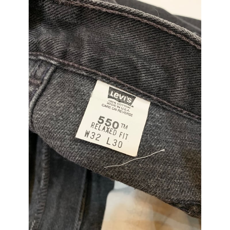 00s Levi's 550 BLACK DENIM PANTS MADE IN USA 🇺🇸 00s Levi's 550 BLACK DENIM PANTS MADE IN USA 🇺🇸