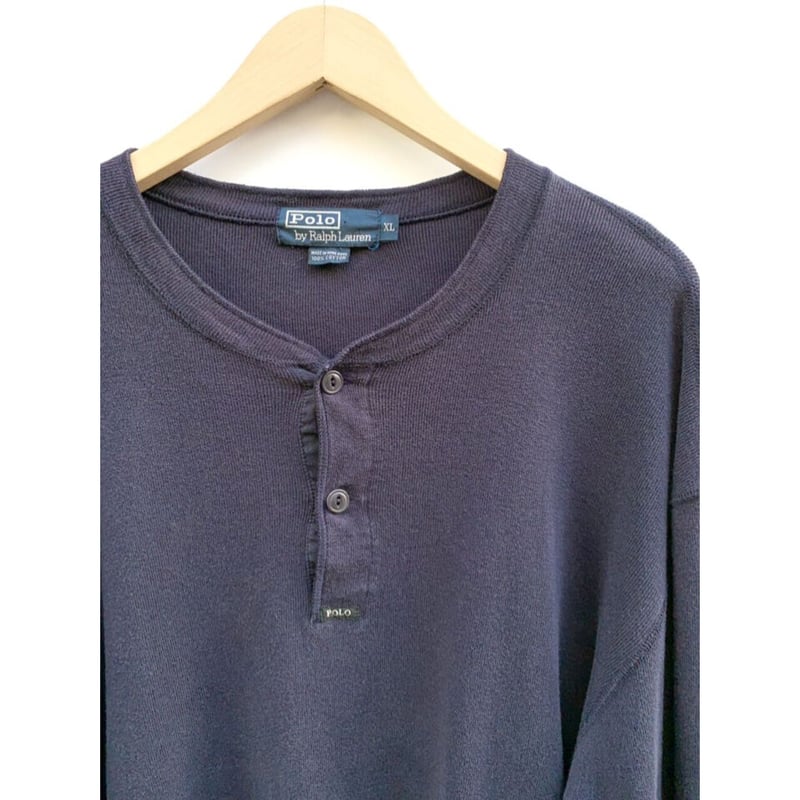 トップス 90s polo by ralph lauren henry neck 90s Polo Ralph Lauren “henry neck”