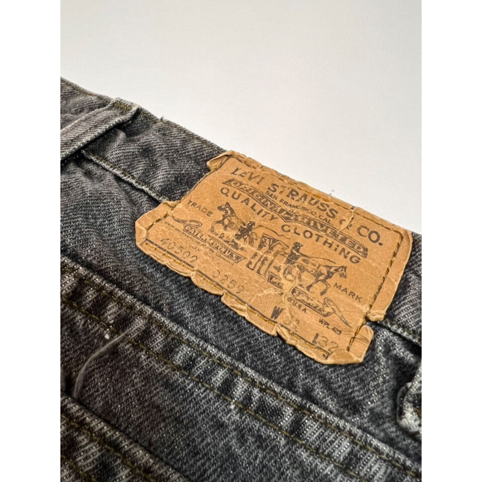 80s Levi's 509-0259 BLACK DENIM PANTS MADE IN U 80s Levi's 509-0259 BLACK DENIM PANTS MADE IN U