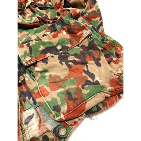 70s SWISS MILITARY "ALPINE CAMO" MOUNTAIN JACKET Size 52 (L程)
