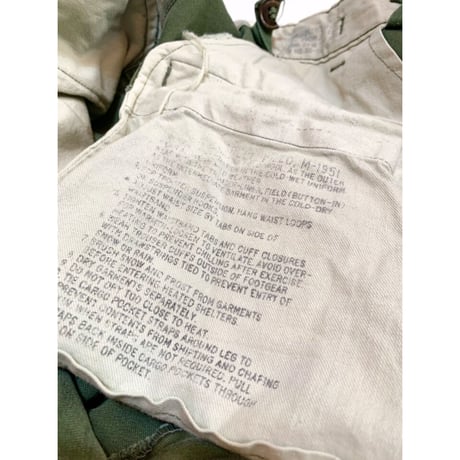 50s US ARMY M-51 FIELD TROUSERS Size MEDIUM-REGULAR