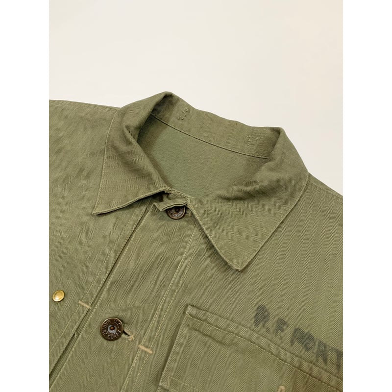 40s US MARINE CORPS P-44 HBT JACKET Size 42程 | 40s US MARINE CORPS P-44 HBT JACKET Size 42程 |