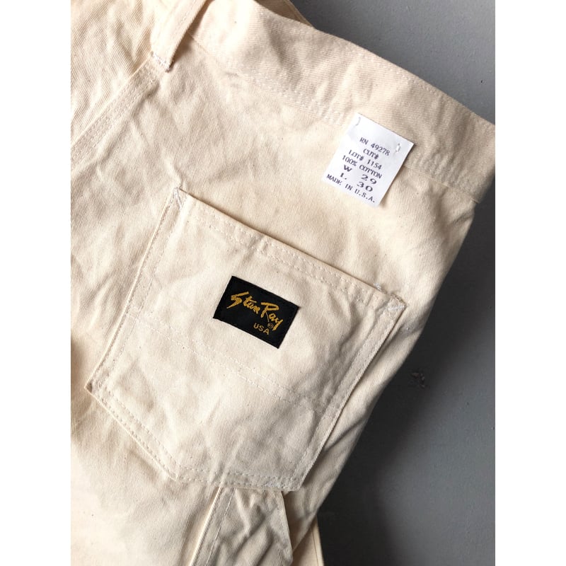 90s Stan Ray 生成り PAINTER PANTS MADE IN USA 🇺🇸 W