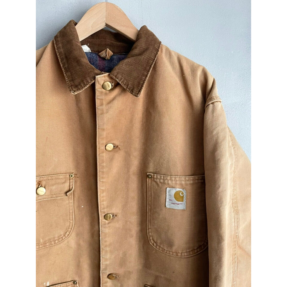 70s carhartt DUCK CHORE COAT MADE IN USA 🇺🇸 Siz 70s carhartt DUCK CHORE COAT MADE IN USA 🇺🇸 Siz
