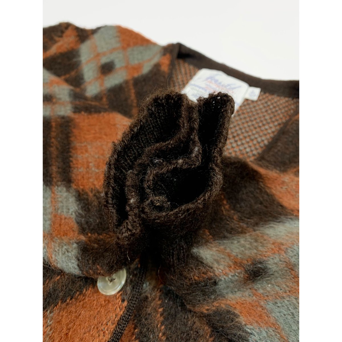 60s Jersild モヘアカーディガン ウールカーディガン 1960's~ “Jersild” NORDIC CARDIGAN SIZE L 60年代 70年代
