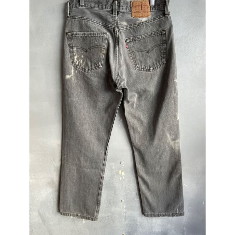 90s Levi's 501-5958 BLACK DENIM PANTS MADE IN U
