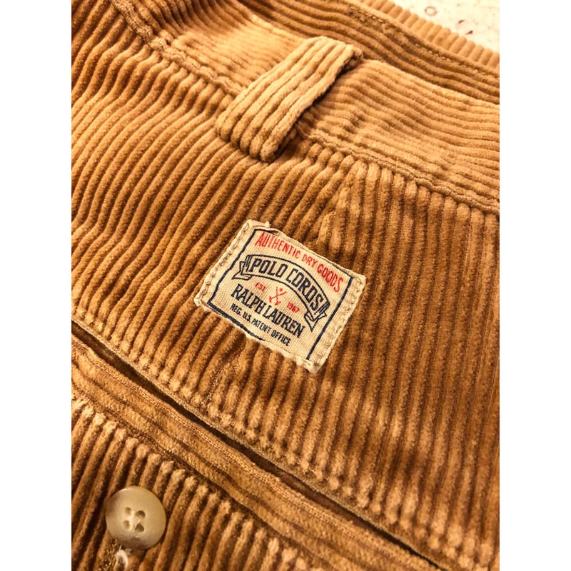 80s アメリカ製 POLO CORDS 80s Ralph Lauren POLO CORDS PANTS MADE IN USA 🇺