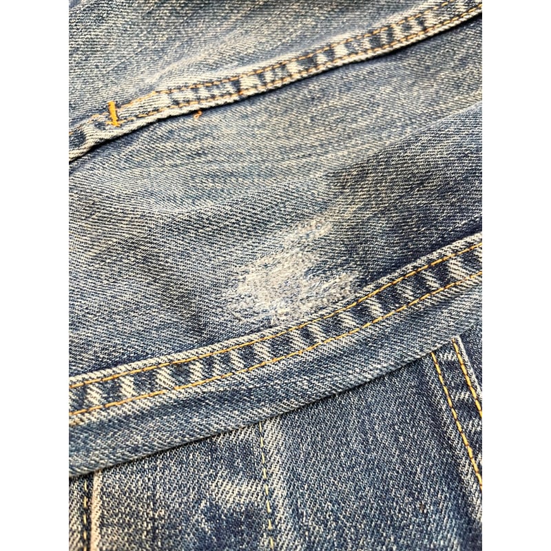 70s Levi's 71205 BIG E デニムジャケット 42 襤褸 70s Levi's 71205 