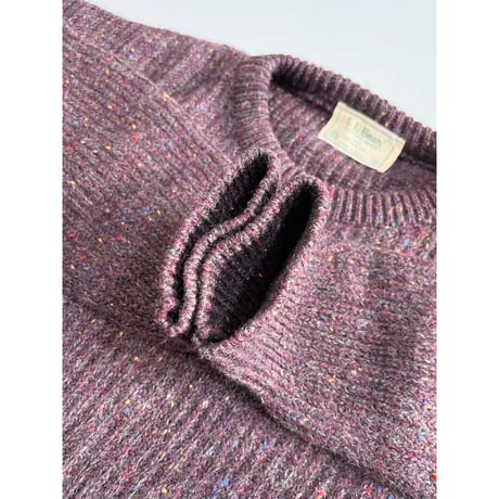 80s L.L.Bean SHETLAND WOOL KNIT MADE IN USA 🇺🇸 Size M