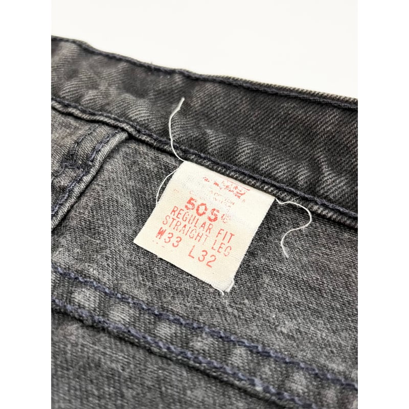90s Levi's 505-0260 BLACK DENIM PANTS MADE IN U 90s Levi's 505-0260 BLACK DENIM PANTS MADE IN U