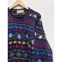 80s L.L.Bean WOOL KNIT Size M
