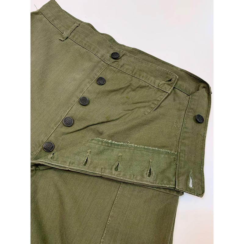 40s US ARMY M-43 HBT CARGO PANTS Size W32L33→W3 40s US ARMY M-43 HBT CARGO PANTS Size W32L33→W3