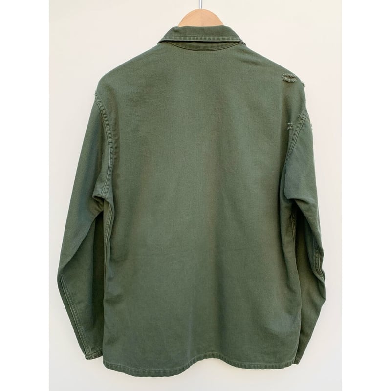 ジャケット・アウター 60's U.S. ARMY UTILITY SHIRT 1st MODEL 50〜60s US ARMY 