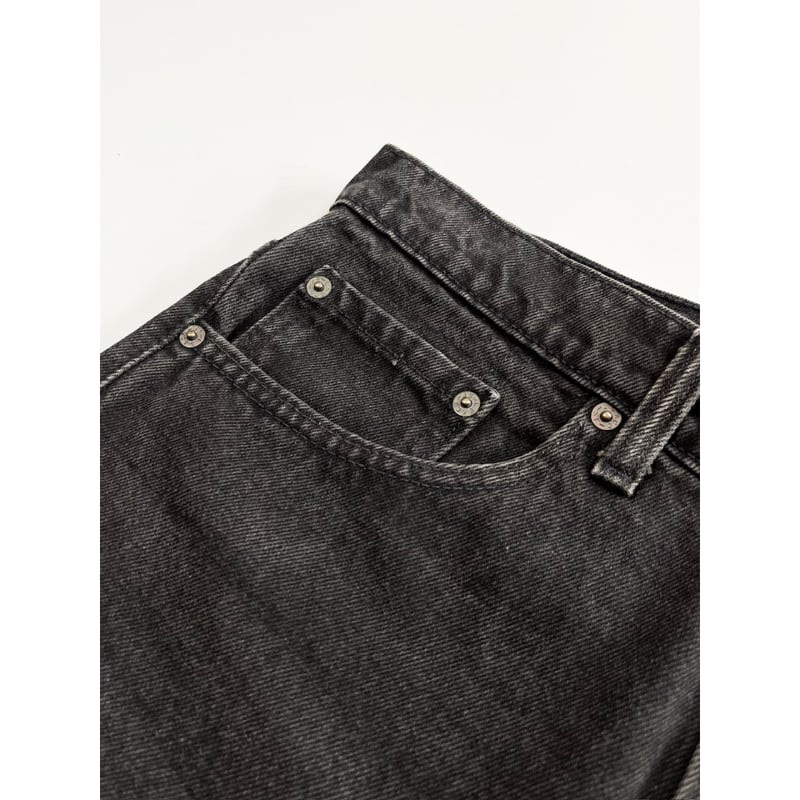 90s Levi's550 ブラックデニム w36l32 90s USA製 Levi'sリーバイス 550 ブラック デニムパンツ w38 L32