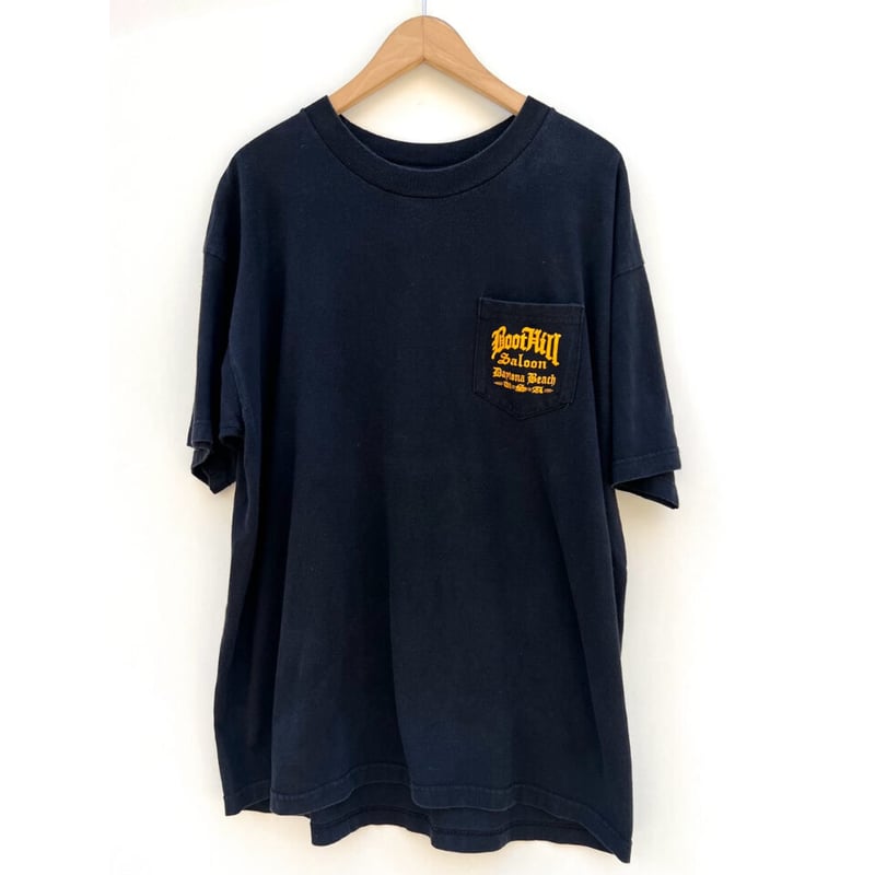 90s BOOT HILL SALOON Tシャツ L BIKE WEEK 古着 FABLIC MADE IN USA】90's BOOTHILL SALOON BIKE WEEK Print Tee