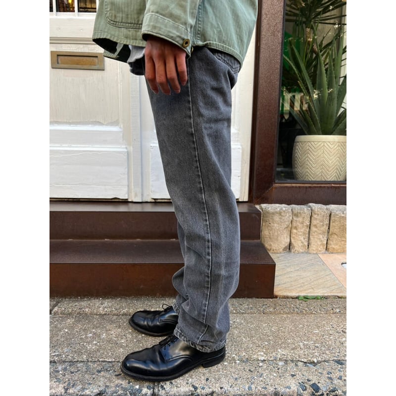 80s Levi's 509-0259 BLACK DENIM PANTS MADE IN U