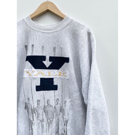 YALE イェール ダメージスウェット ヴィンテージ 襤褸 刺し子 YALE イェール 腕ロゴ ダメージスウェット ヴィンテージ 襤褸 刺し子