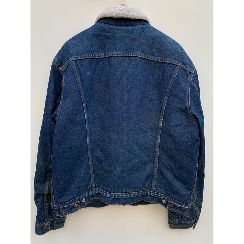 80s Levi's 70608 DENIM BOA JACKET MADE IN USA 🇺