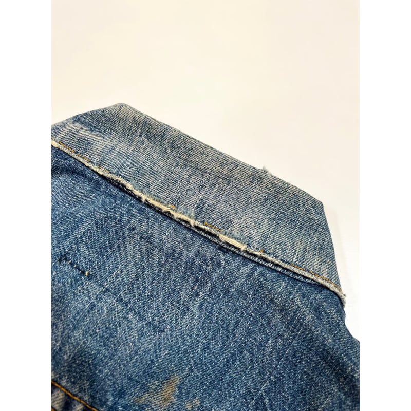 70s Levi's 71205 BIG E デニムジャケット 42 襤褸 70s Levi's 71205 