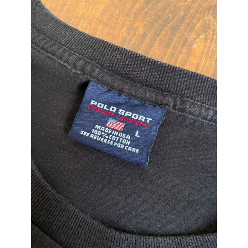 90s POLO SPORT RALPH LAUREN L/S Tee MADE IN USA