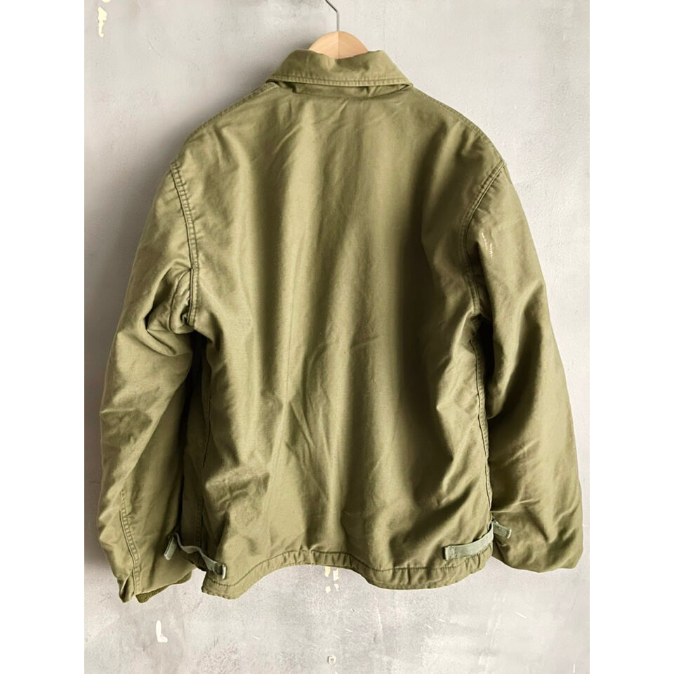 vintage】 US ARMY A2 デッキジャケット 42-44（70