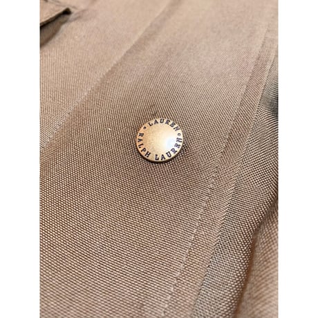 00s LAUREN SILK FIELD JACKET Size L程